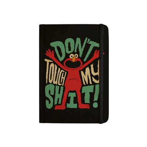MOOCH – "Don’t Touch My Shit" A6 Plain Diary | Indian Khaki — Mango