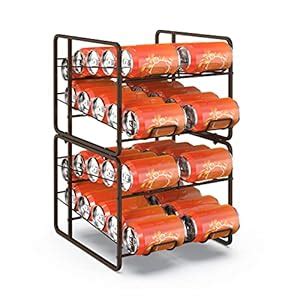 Buy 2 Pack Soda Can Organizer Beverage Can Dispenser for Refrigerator ...
