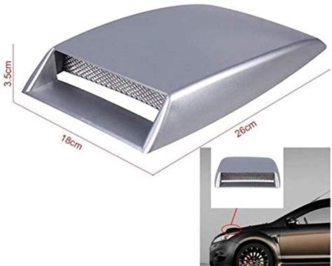 Vocado Air Intake Car Bonnet Scoop Grey for Toyota Etios Liva : Amazon ...