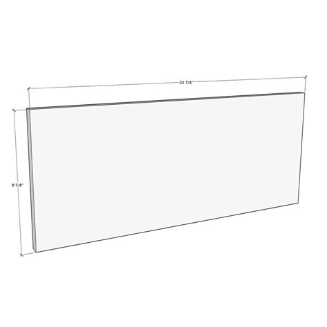 IKEA Replacement Doors - 24"W x 10"H Drawer Front