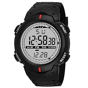 DIRAY Digital Open Dial Design Alarm & Chronograph Watch for Men ...