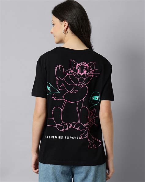 Tom & Jerry Oversized Tshirt Women – Free Authority