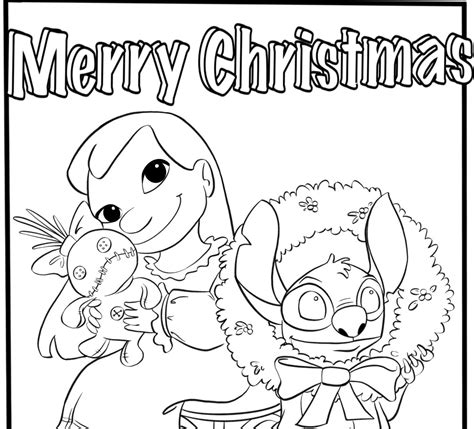 Disney Christmas Coloring Pages Printable