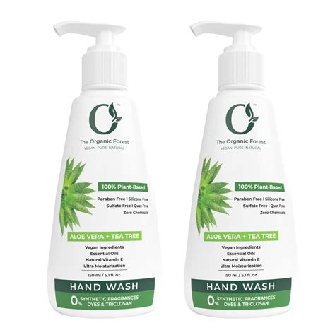 Buy Organic Forest - 100% Chemical Free | AloeVera & Tea Tree Oil Hand ...