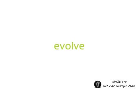 Image result for Gmod Evolve Mod