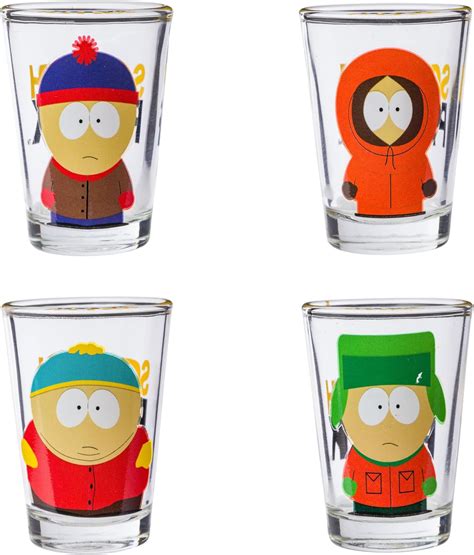 Amazon.com | Silver Buffalo South Park Featuring Stan, Kenny, Cartman ...