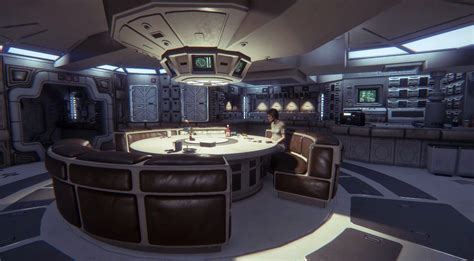 Image result for Alien Isolation Lounge Area