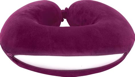 Buy U SHAPED MEMORY FOAM NECK PILLOW- EGGPLANT Online & Get Upto 60% ...