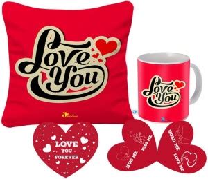 SKY TRENDS Cushion, Mug, Greeting Card Gift Set Price in India - Buy ...