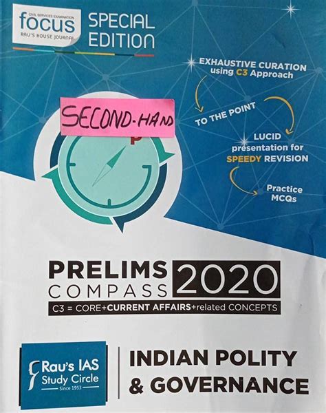 Buy Prelims Compass 2020 Indian Polity & Governance Condition Note ...