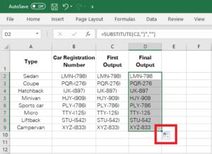 Image result for Series Using Fill Handle