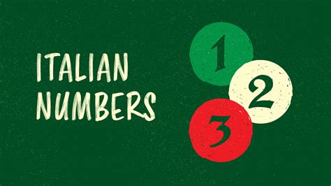 Image result for Italian Counting