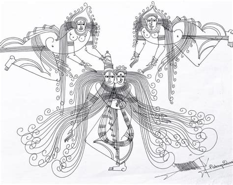 "Untitled 49": Grey Mixed Media Drawing by Krishnaprakash Vasant ...