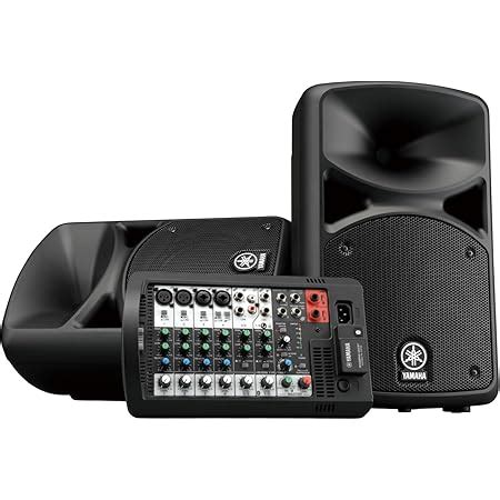 Yamaha Stagepas 400BT Portable PA System, 400W Portable PA with Reverb ...