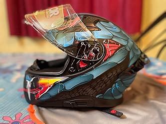 Axor Apex Venomous ISI ECE DOT Certified Full Face Dual Visor Helmet ...