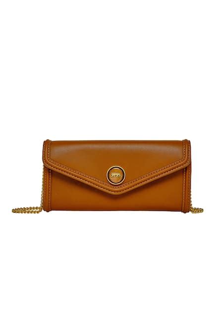 Buy Tiger Tan Embellished The Park Street Clutch Bag by Sabyasachi ...