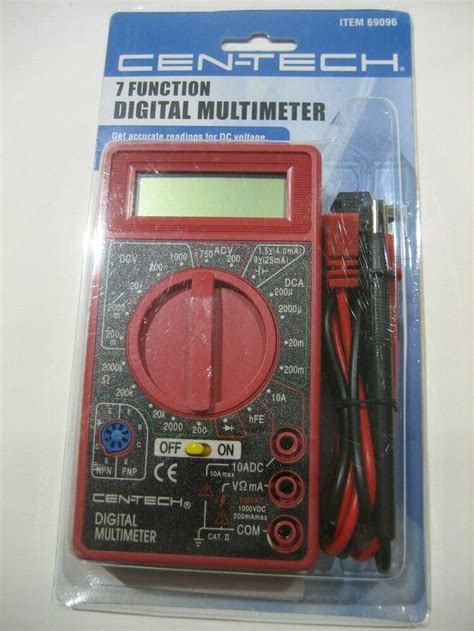 Image result for Cen-Tech Digital Multimeter