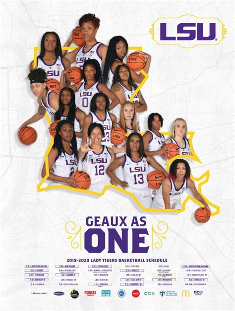 2019-20 LSU Athletics Posters - LSU