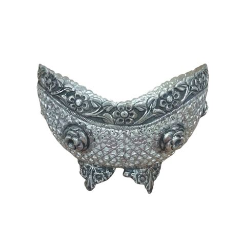 92.5 Silver Sami Decorative Stand For Pooja - Silver Palace