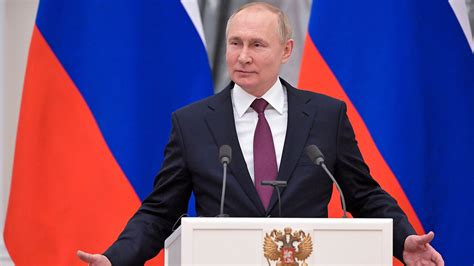 Putin says four annexed Ukrainian regions are 'Russian forever'