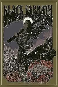 Black Sabbath Poster for Home Office and Student Room Wall (12x18 ...