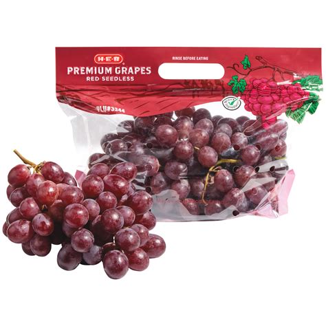H-E-B Premium Fresh Seedless Red Grapes | Joe V's Smart Shop | Low ...