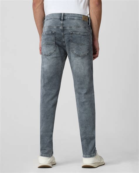Buy Grey Super Slim Fit Flyweight Jeans Online at Muftijeans