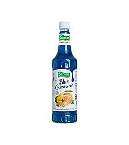 Sarwar Syrup Blue Curacao 750 ML Bottle Suitable for Cocktails ...