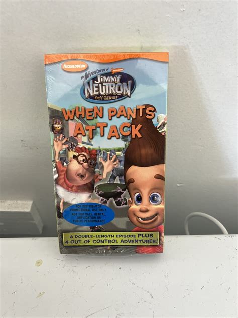 The Adventures of Jimmy Neutron, Boy Genius - When Pants Attack (VHS ...