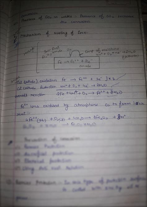 Image result for Process of Rusting Iron