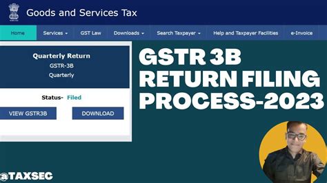 GST 3B Filing 的图像结果