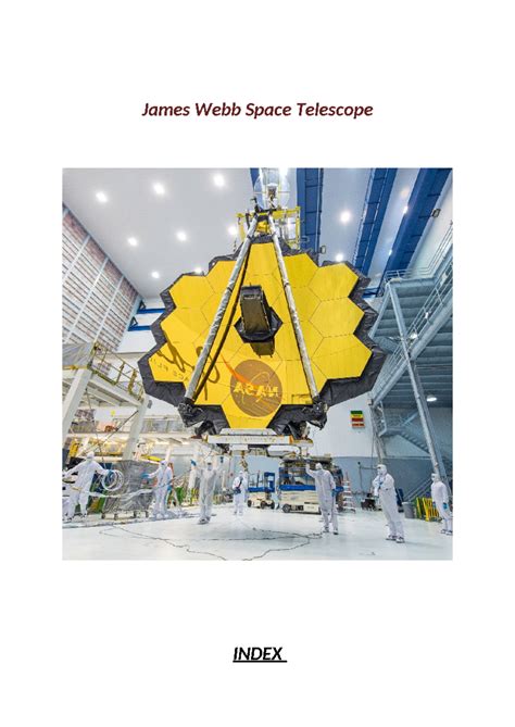 Itr Research Paper: Exploring the James Webb Space Telescope's ...