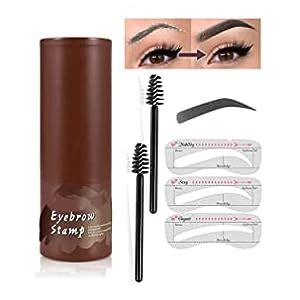 Buy SIXPLUS Eyebrow Stamp and Stencil Kit - Perfect Brow, 3 Stencils, 1 ...