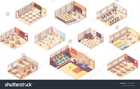 Image result for Isometric Math Classroom Animation