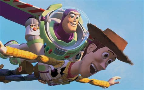 buzz lightyear and woody flying Blank Template - Imgflip
