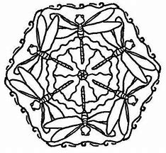 Image result for Dragonfly Mandala Coloring Pages
