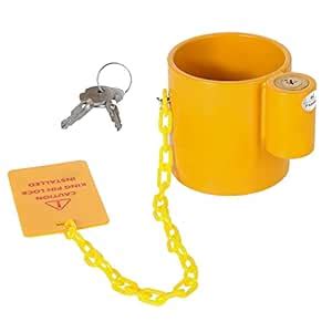 EZOOOOIU 5th Wheel King Pin Lock Solid Steel Trailer King Pin Lock Anti ...