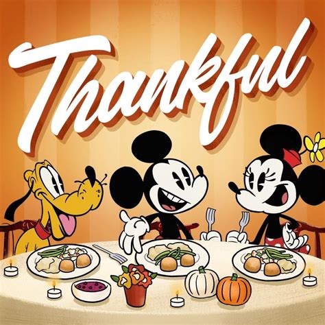 Mickey Mouse Thanksgiving Wallpaper