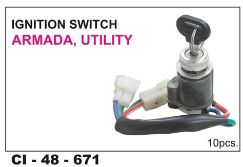 Car International Ignition Switch Armada,Utility,CI-671 for Mahindra ...