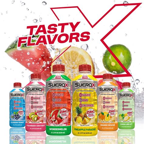 SueroX Zero Sugar Electrolyte Drink for Hydration India | Ubuy