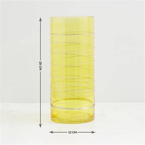 Buy Splendid Textured Round Vase from Home Centre at just INR 1399.0
