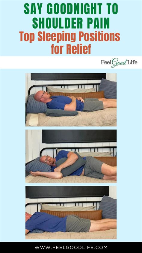 Say Goodnight to Shoulder Pain: Top Sleeping Positions for Relief ...