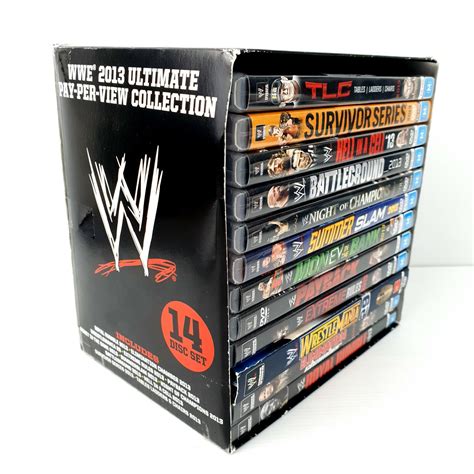 WWE 2013 Ultimate Pay-Per-View Collection 14 Disc DVD Box Set - FREE POST | eBay Australia