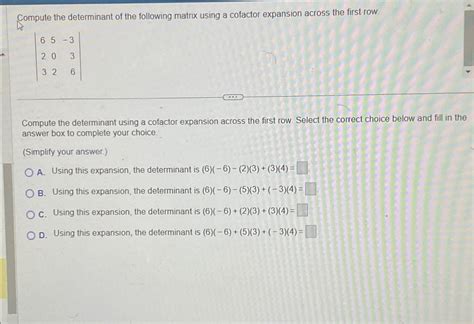 Image result for Getting Determinant Using Secounf Collum