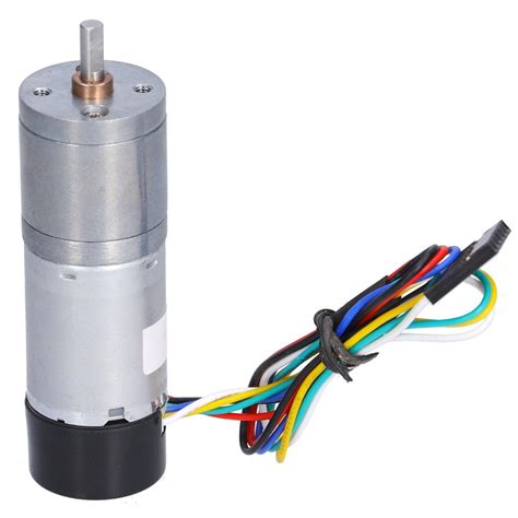 DC Geared Motor with Encoder Speed Measuring Signal | Ubuy India