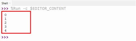 Range Operator Python 的图像结果