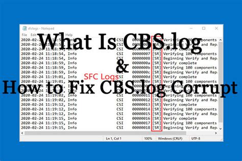 Image result for CBS Log File Repair