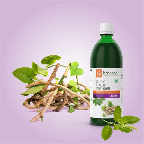 Buy KRISHNA'S GILOY TULSI - 1 LITRE Online & Get Upto 60% OFF at PharmEasy
