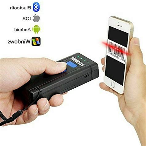 BARCODE SCANNER Bluetooth Wireless USB Portable Laser Reader