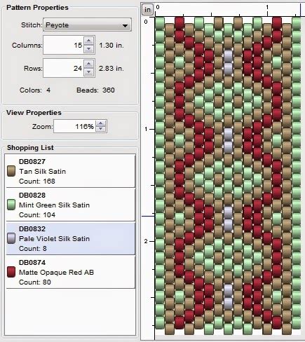Peyote Beading Chart 的图像结果